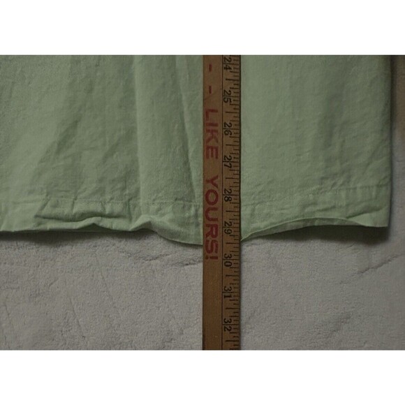 Brooks Brothers Women's Linen Blend Tunic Top Light Green 3/4 Sleeve Size XL - Picture 5 of 10